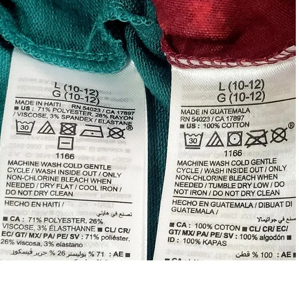 Old Navy Bundle 2 Girls‎ Long Sleeve Tops Size 10-12 New with Tags